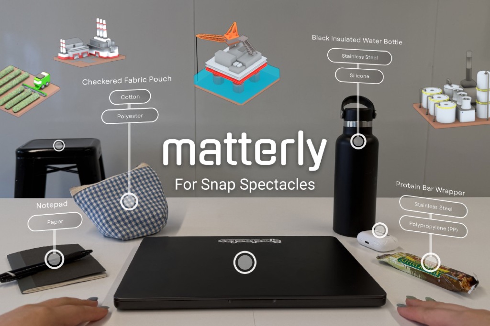 Matterly for Snap Spectacles